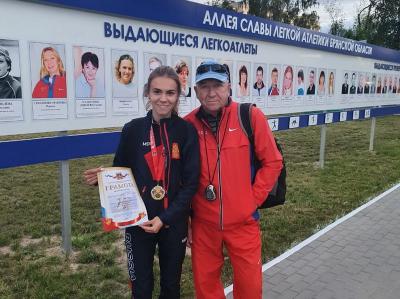 Рязанская бегунья победила на первенстве России по легкоатлетическому кроссу